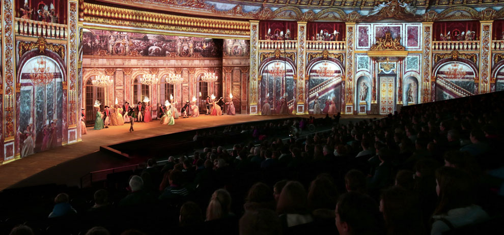 Le Dernier Panache spectacle phare du Puy du Fou sur une scène à 180 deegrés