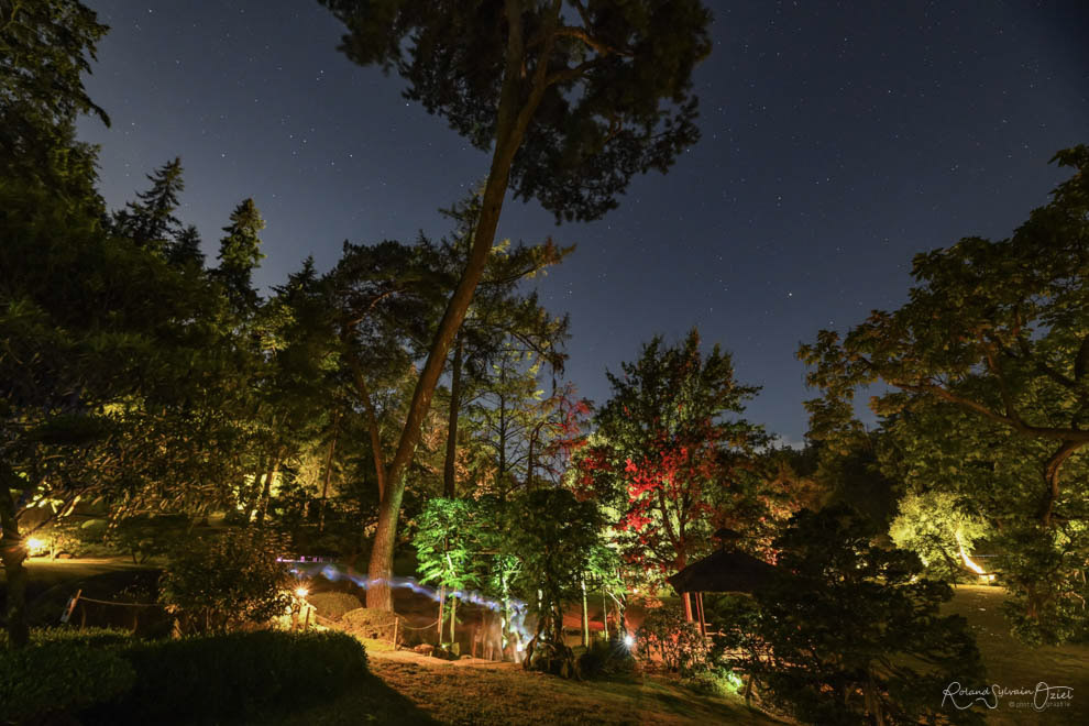 Visite nocturne au Parc Oriental de Maulévrier