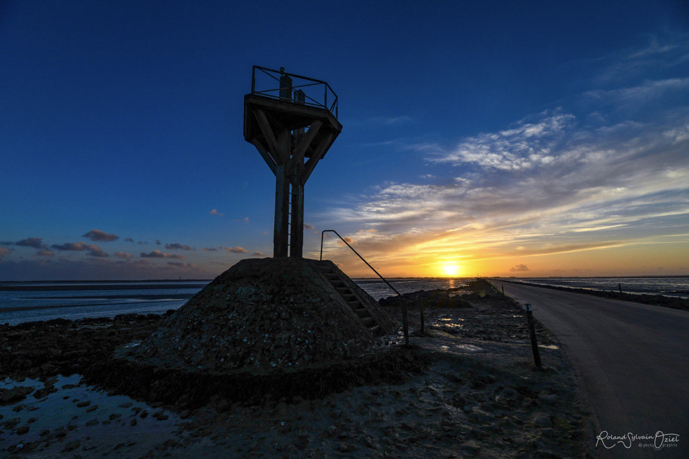 Marée basse au Passage du Gois