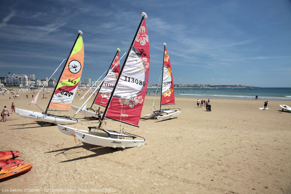 Grande plage des sables d'olonne