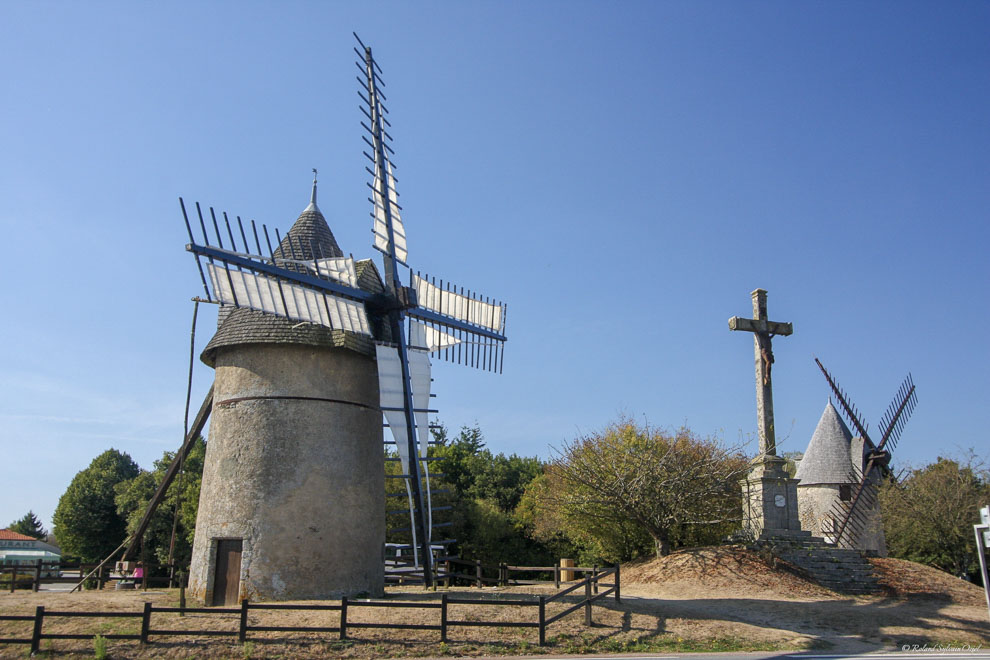 Les 2 moulins au Mont des Alouettes aux Herbiers