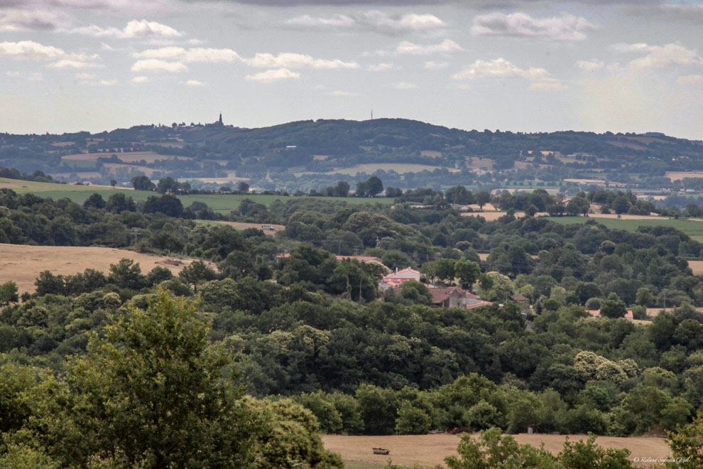 Autre vue du bocage au Mont des Alouettes aux Herbiers