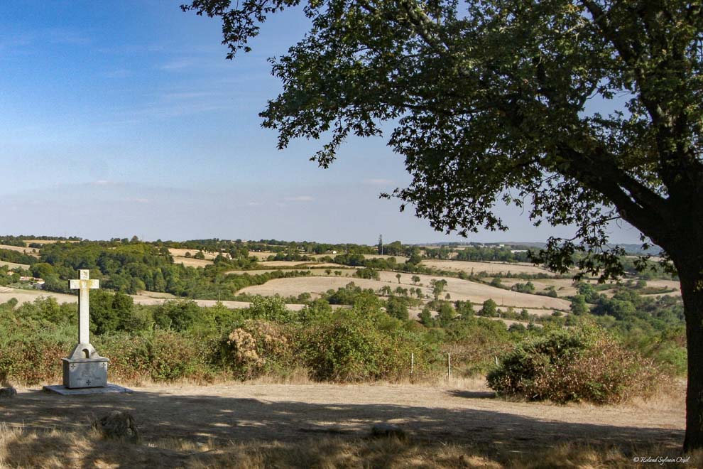 Paysage du bocage au Mont des Alouettes aux Herbiers